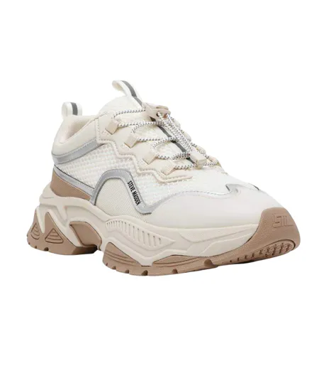 Baskets Femme Crème Steve Madden