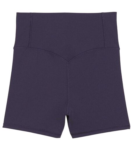 Womens/ladies Hyrox Luxe Shorts Deep Plum Puma