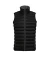 SOLS Mens Wave Padded Water Repellent Bodywarmer/Gilet (Black)