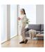 OZABI Charentaises Femme Hiver, Feutrine Chinée, Fourrée, Semelle Amovible-5