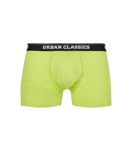 Boxers Motif/style Île Homme Noir Vert Clair Gris Urban Classics