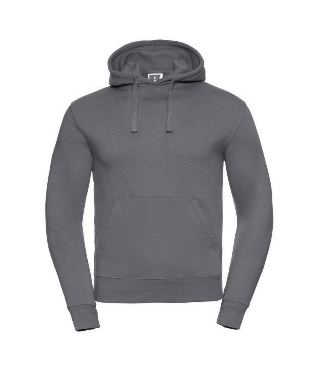 Sweat À Capuche Authentic Homme Gris Russell-1