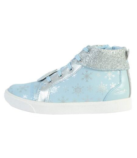 Basket Montante Cuir Clarks Junior City Ice