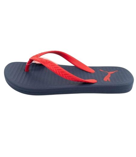 Tongs Comfy Homme Bleu Marine Rouge Puma