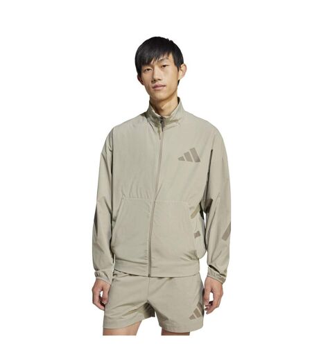 Veste De Survêtement Motif/style Logo Z.n.e. Homme Blanc Cassé Adidas