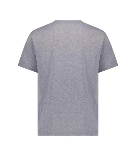 T-shirt Motif/style Logo Tempo Adulte Gris Chiné Canterbury