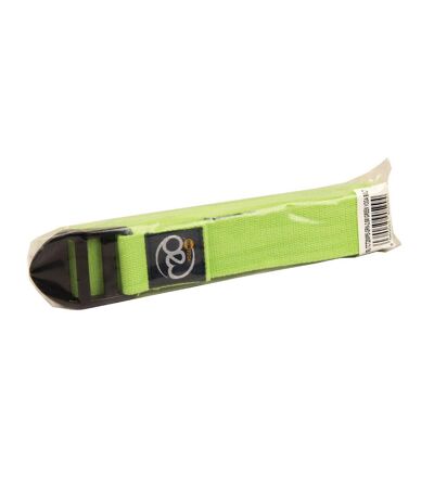Unisex Adult Extra Long Yoga Belt Lime Green Yoga-Mad