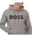 Sweat À Capuche Soody Homme Gris Hugo Boss-4