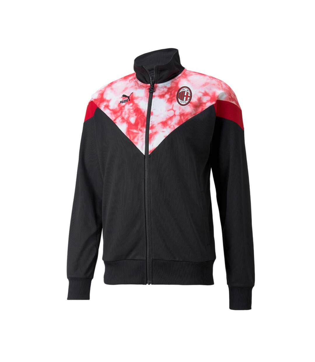 AC milan veste de survêtement noir homme puma iconic 2022/2023 - s-1