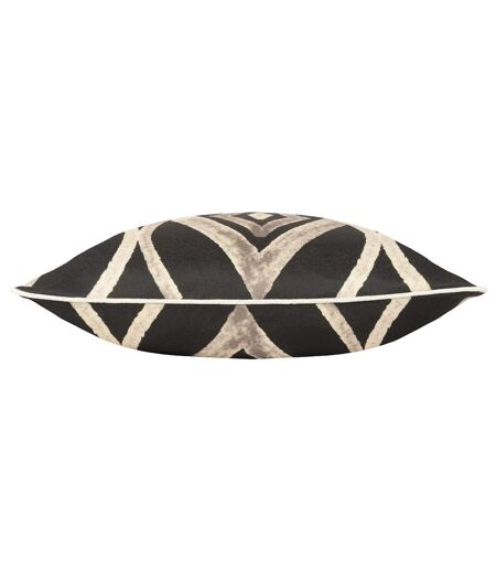 Cape ikat reversible cushion cover 50cm x 50cm black Wylder