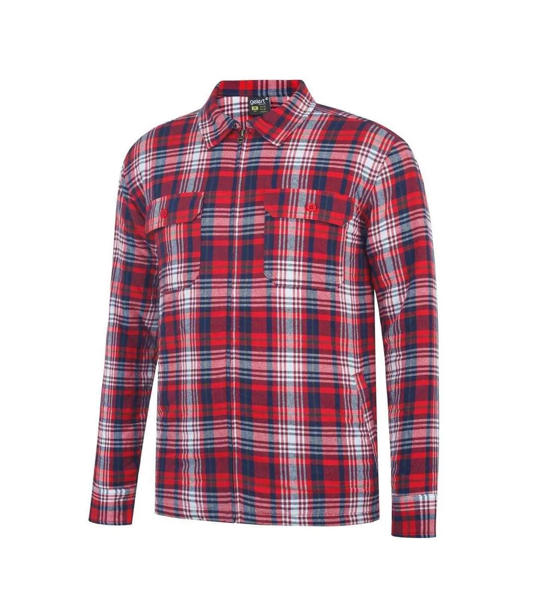 Chemise Manches Longues Homme Rouge Gelert-3