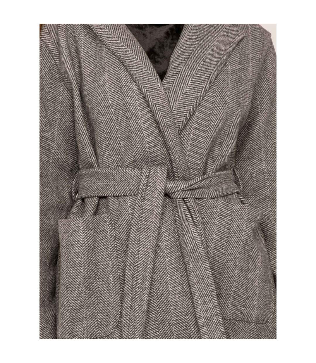 Manteau pardessus ceinturé ULRICK - Dona X Lisa-4