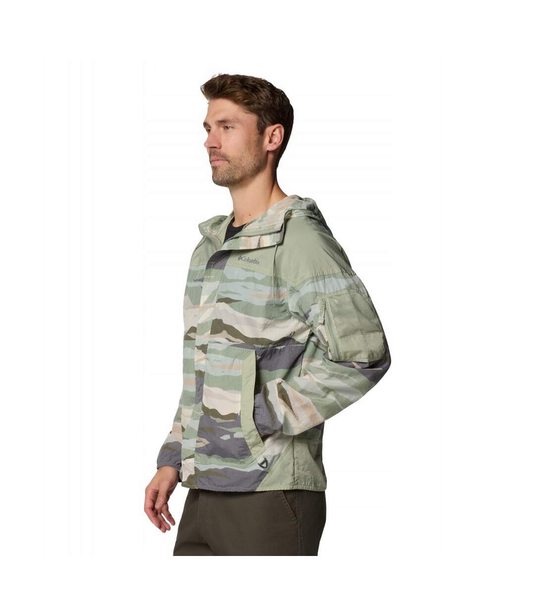 Coupe-vent Challenger Novelty Homme Vert Columbia-3