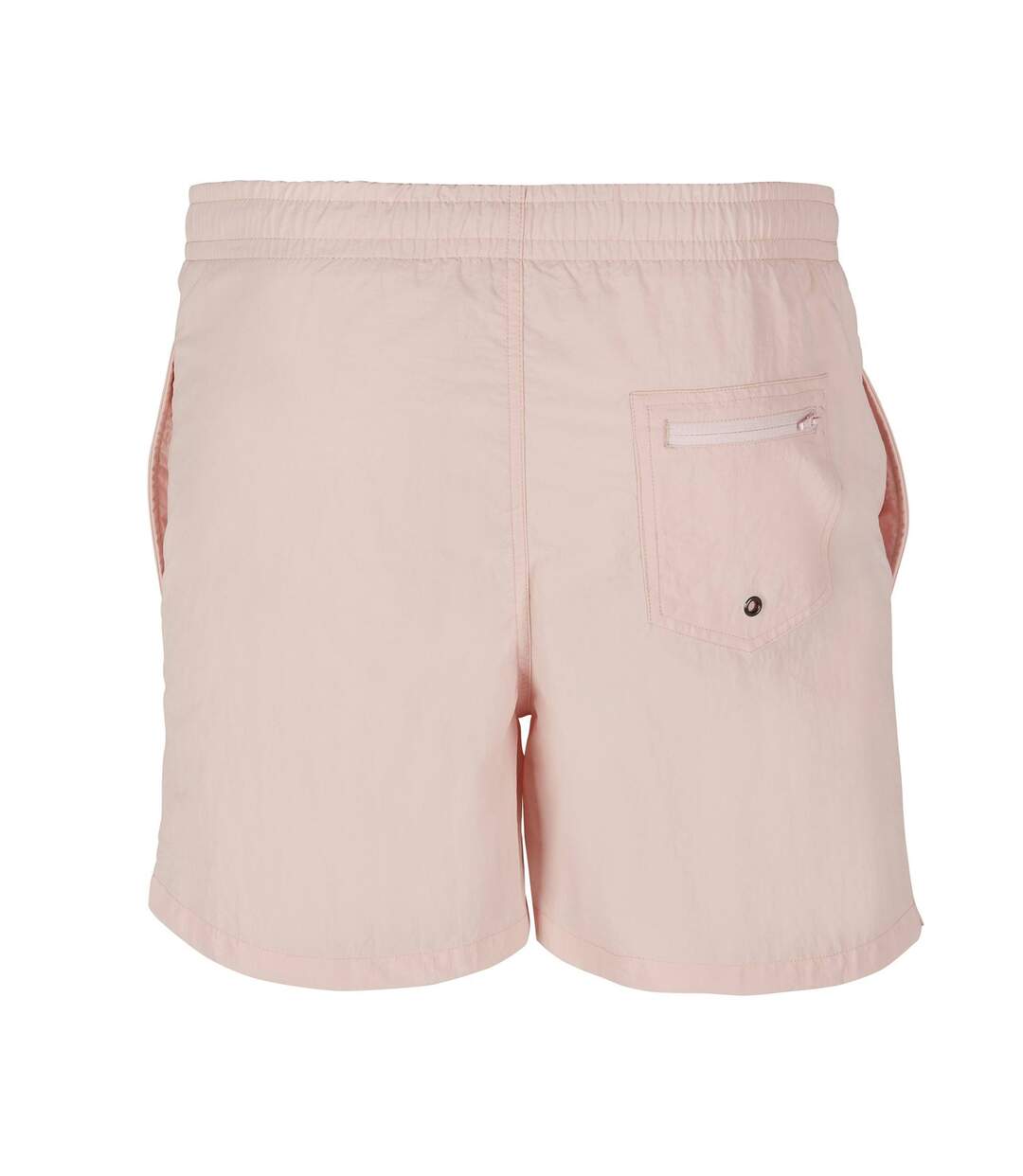 Build Your Brand Mens Swim Shorts (Pink)