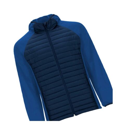 Mens Minsk Jacket Navy Blue Royal Blue Roly
