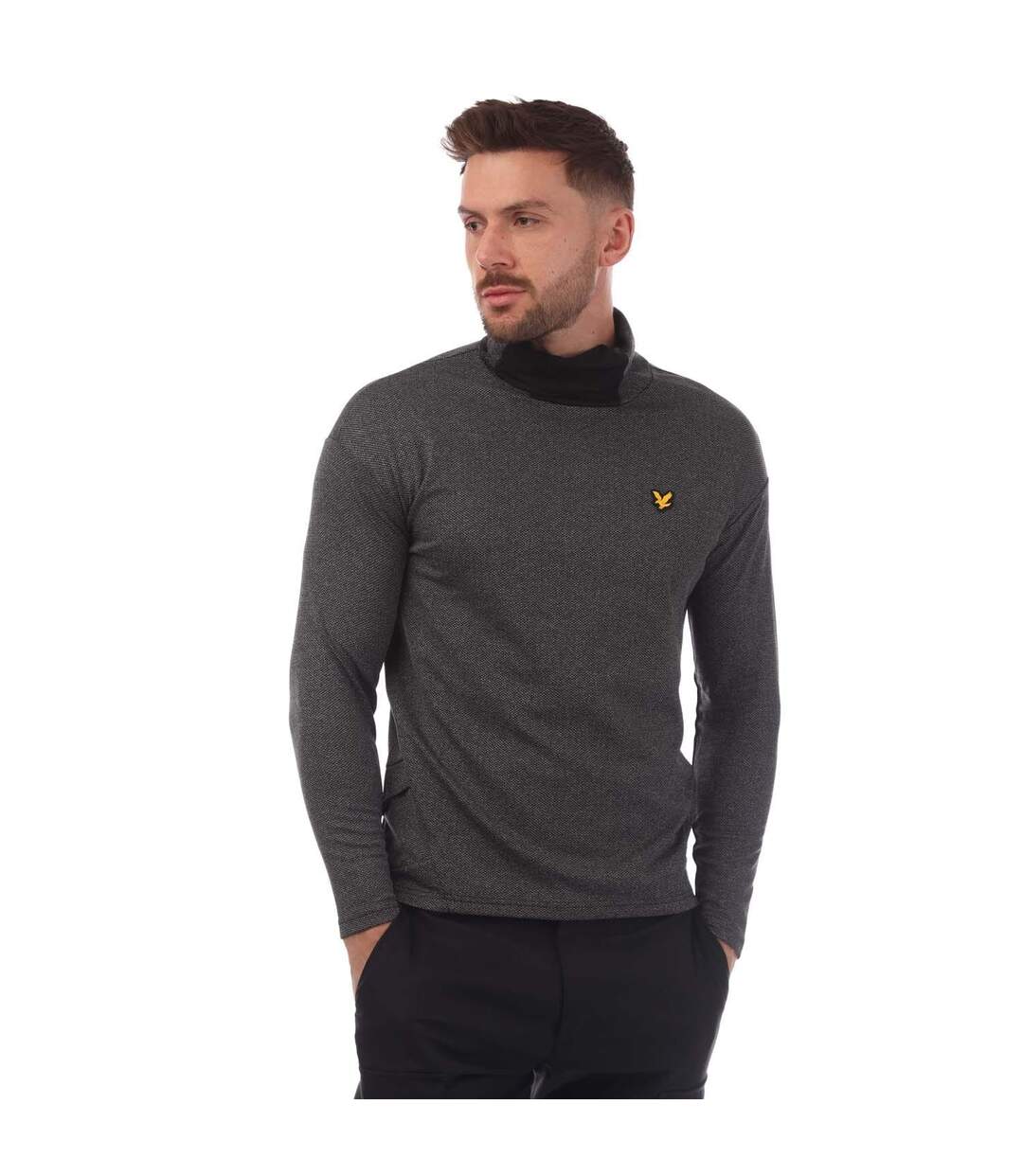 Haut De Sport Été Snood Homme Noir Lyle & Scott-2