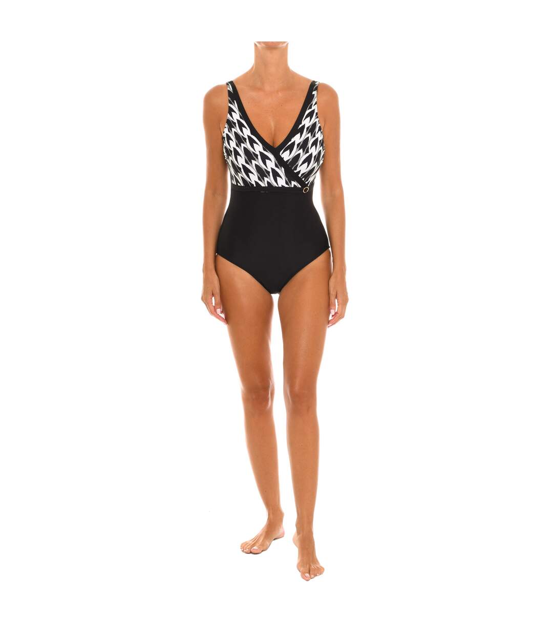 Women's V-neck swimsuit EB1012C