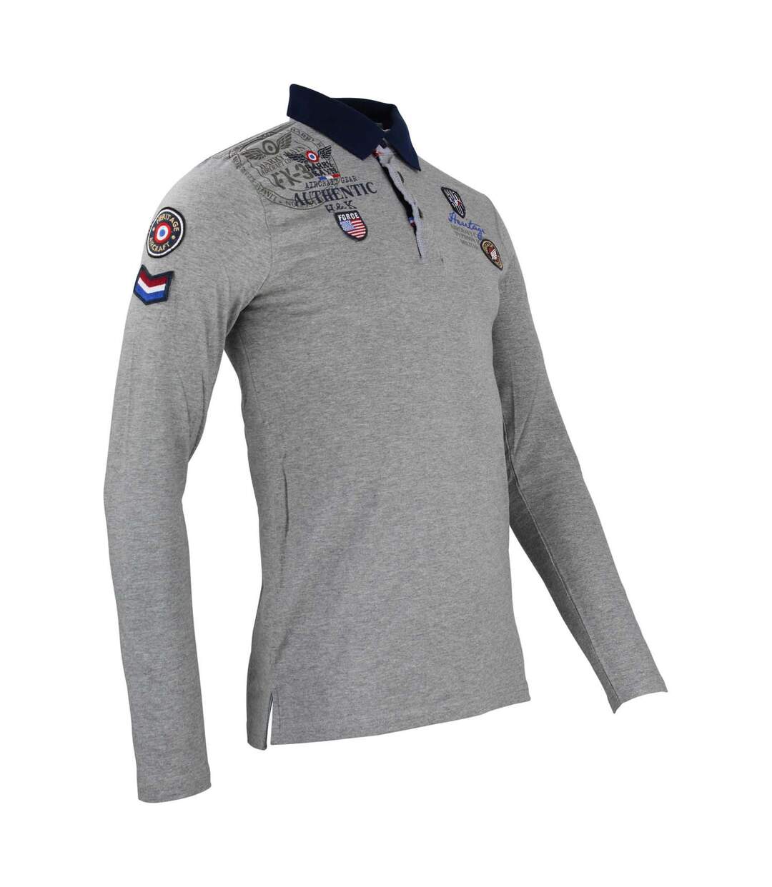 Polo manches longues homme CEGAM-3