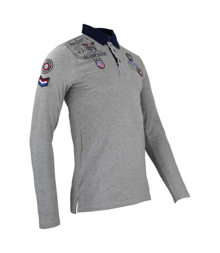 Polo manches longues homme CEGAM