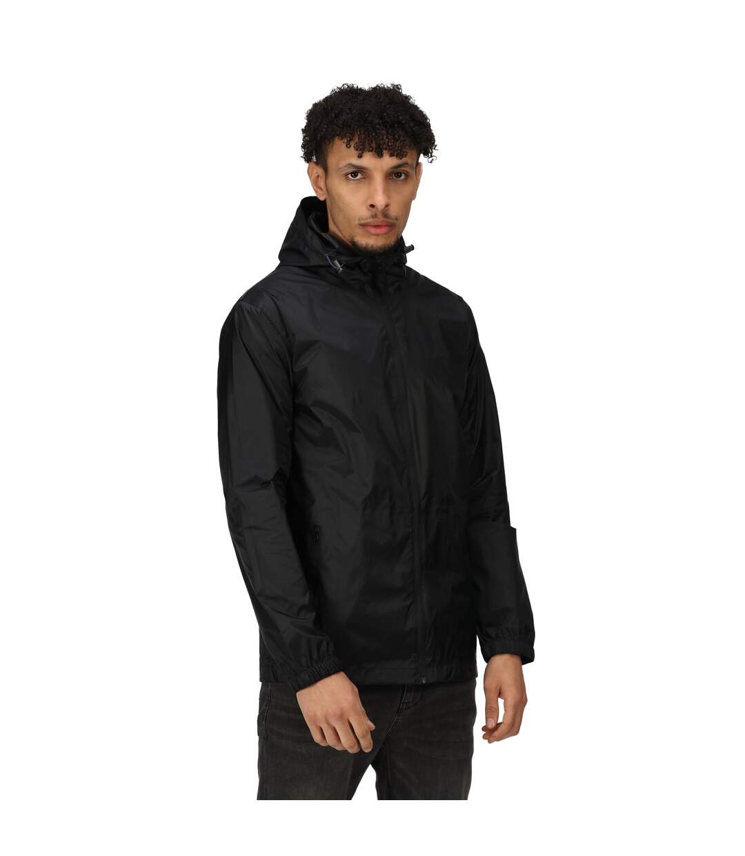 Mens Packaway Jacket Black Regatta Professional-3