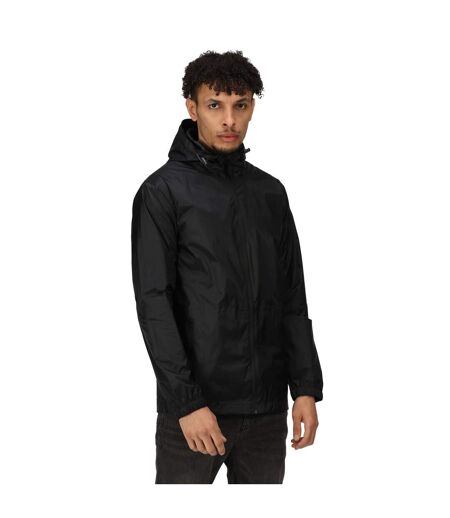 Mens Packaway Jacket Black Regatta Professional