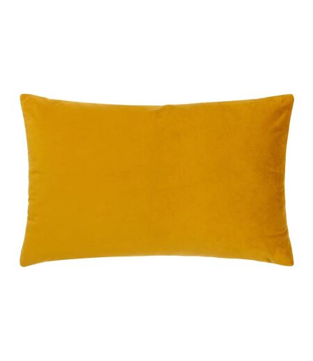 Paoletti Lexington Jacquard Velvet Throw Pillow Cover (Gold) (40cm x 60cm)