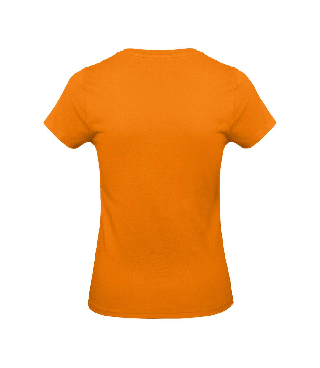 T-shirt à manches courtes et col en v femme orange Kariban