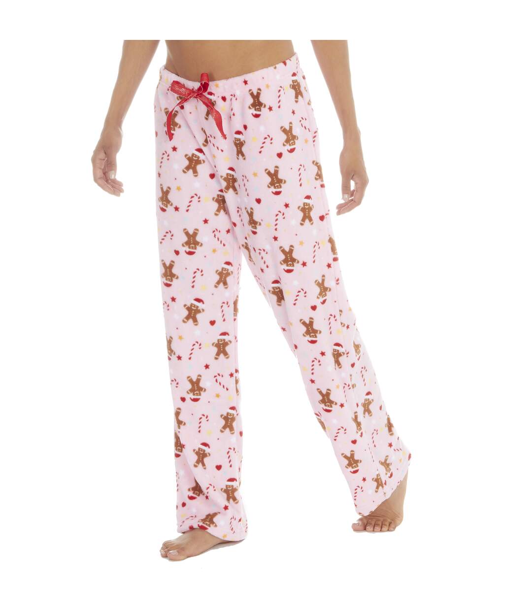 Pantalon de pyjama femme rose Slumber Party-3