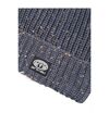 Animal Mens Otto Chunky Knit Recycled Beanie (Navy)