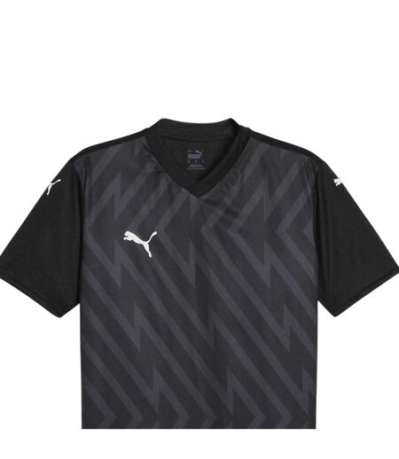 Mens Teamglory Jersey T-shirt Black White Puma