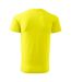 T-shirt Basic Homme Citron Adler-2