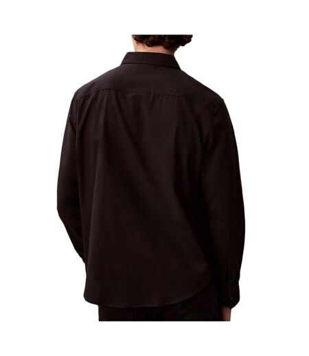 Chemise noire homme calvin klein jeans oxfords