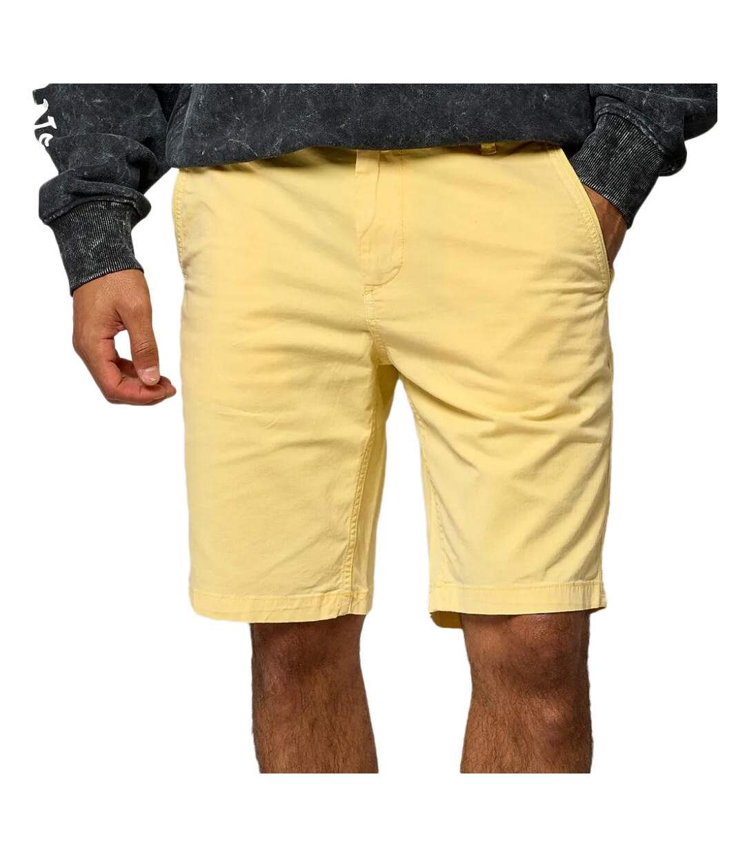 Short jaune homme kaporal macon-1