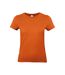 T-shirt #e190 Femme Orange Foncé B&C-1