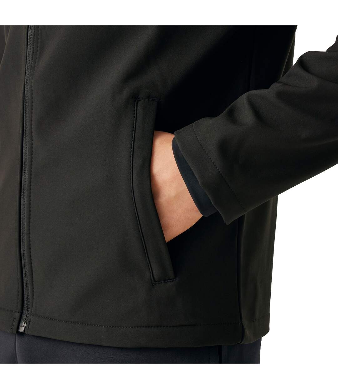 Regatta Classic Mens Water Repellent Softshell Jacket (Black) - UTRG2166-3