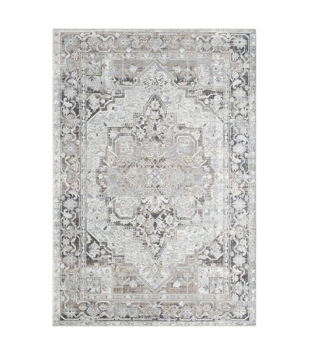 Tapis orient tissé en coton motif classique MARSA-1