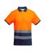 Polo Haute Visibilité Atrio Homme Bleu Marine Orange Fluo Roly Workwear-1