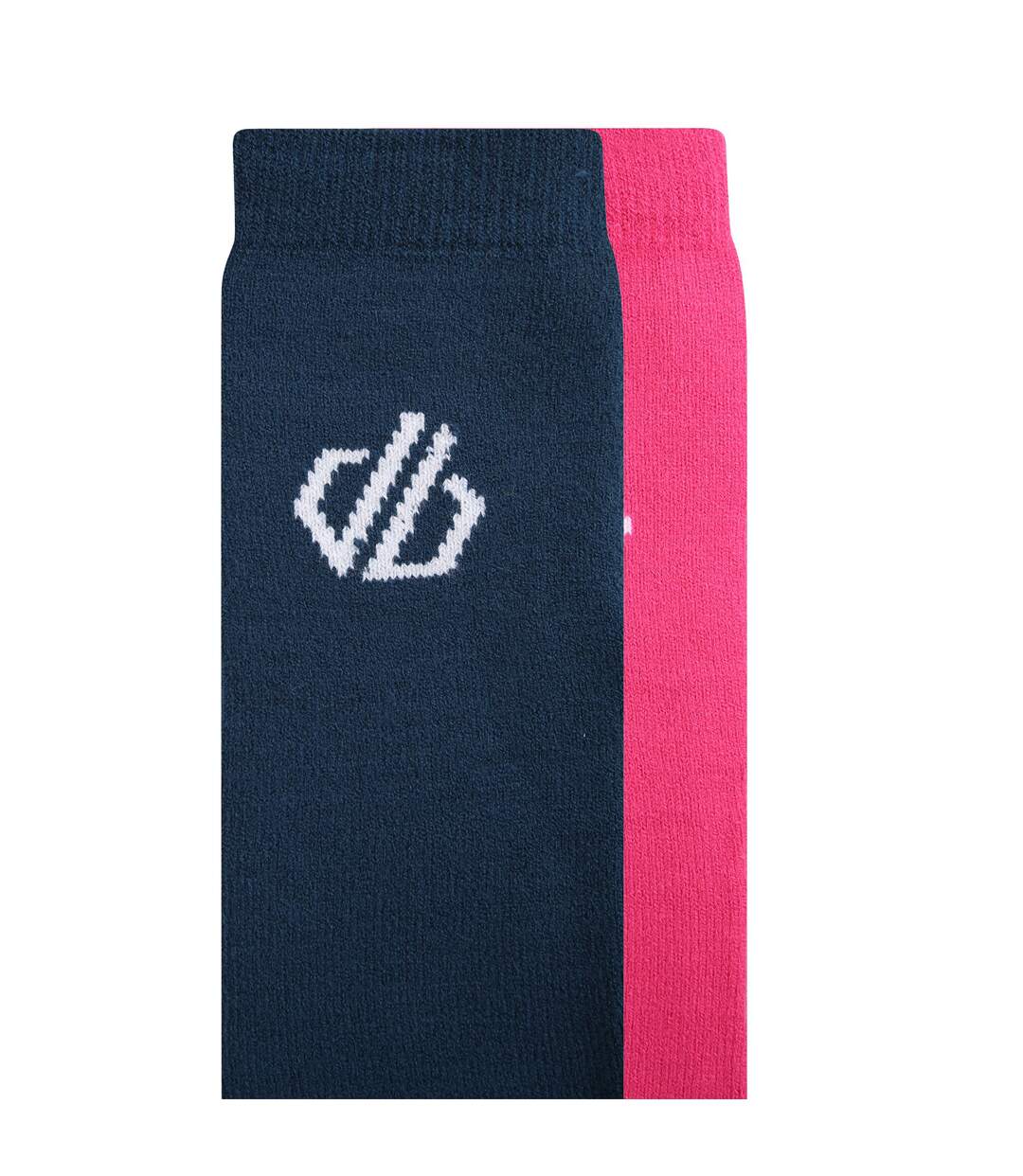 Pack Of 2  Unisex Adult Socks  Pure Pink Moonlight Denim Dare 2B-4