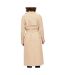 Trench Long Beige Femme Vila Mersin - 34-2