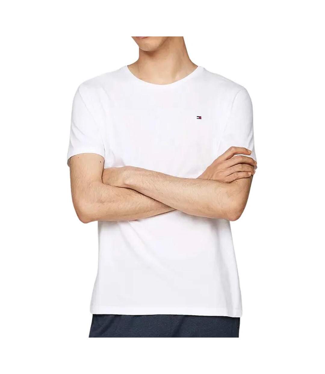 3x t-shirt noir/blanc/gris homme tommy hilfiger um0um03576 - l-2