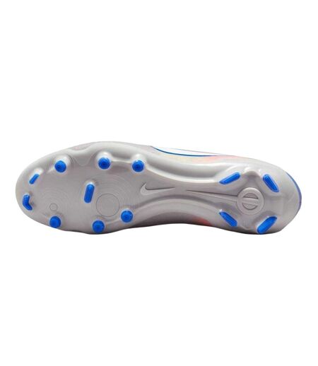 Chaussures De Foot Pour Terrain Ferme Tiempo Legend Adulte Gris Bleu Nike