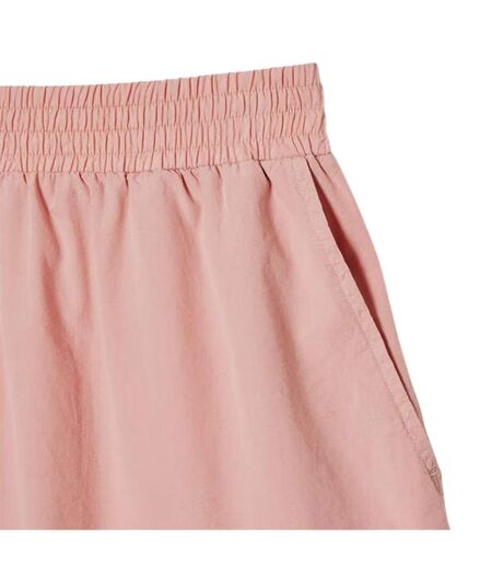 Womens/ladies Fleece Logo Shorts Pink Lacoste