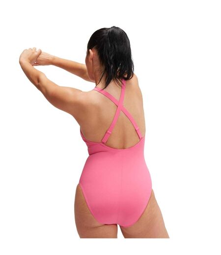 Maillot de bain 1 pièce femme rose Speedo