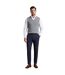 Mens Plaid Regular Trousers Navy Ted Baker-4