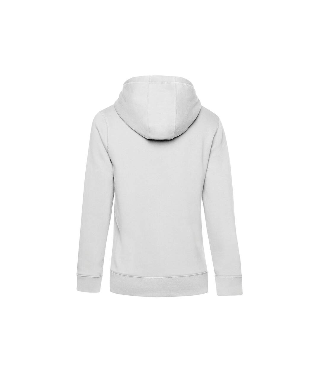 B&C Womens/Ladies Queen Hoodie (White) - UTBC4709