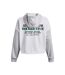 Sweat à capuche femme blanc Under Armour-2