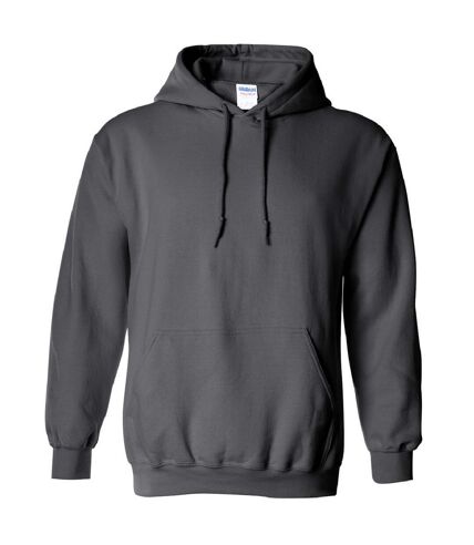 Gildan Heavy Blend Adult Unisex Hooded Sweatshirt/Hoodie (Dark Chocolate) - UTBC468