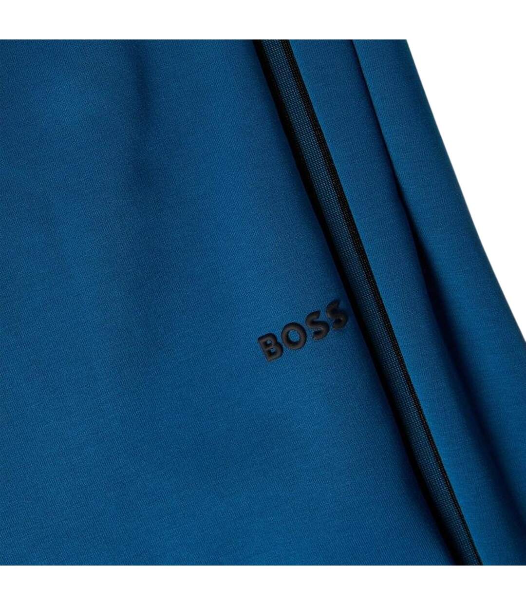Pantalon De Jogging Motif/style Rayure Latérale Hadiko Homme Bleu Boss-3