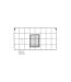 Support Mural 5 Crochets Design Filaire 60cm Noir-1