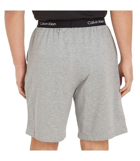 Mens Sleep Shorts Grey Calvin Klein